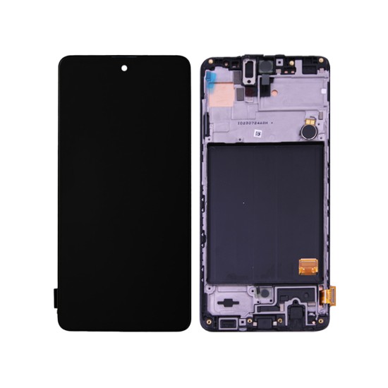 Touch+Display+Frame Samsung Galaxy A51/A515 Service Pack Black Touch+Display+Frame Samsung Galaxy A51/A515 Service Pack Black